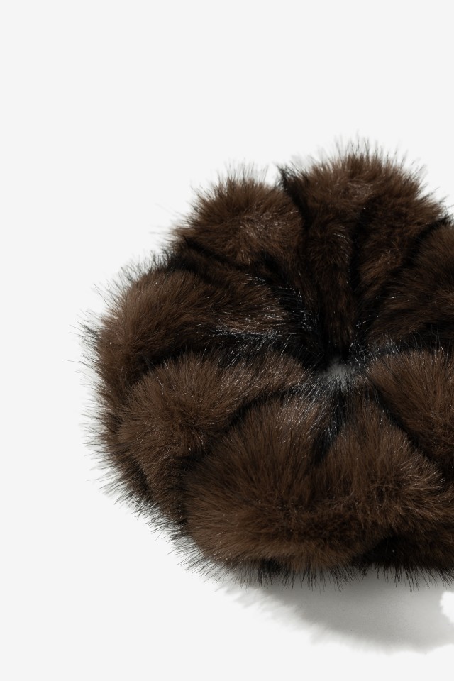 Brown Hair Scrunchie Brown Hair Scrunchie