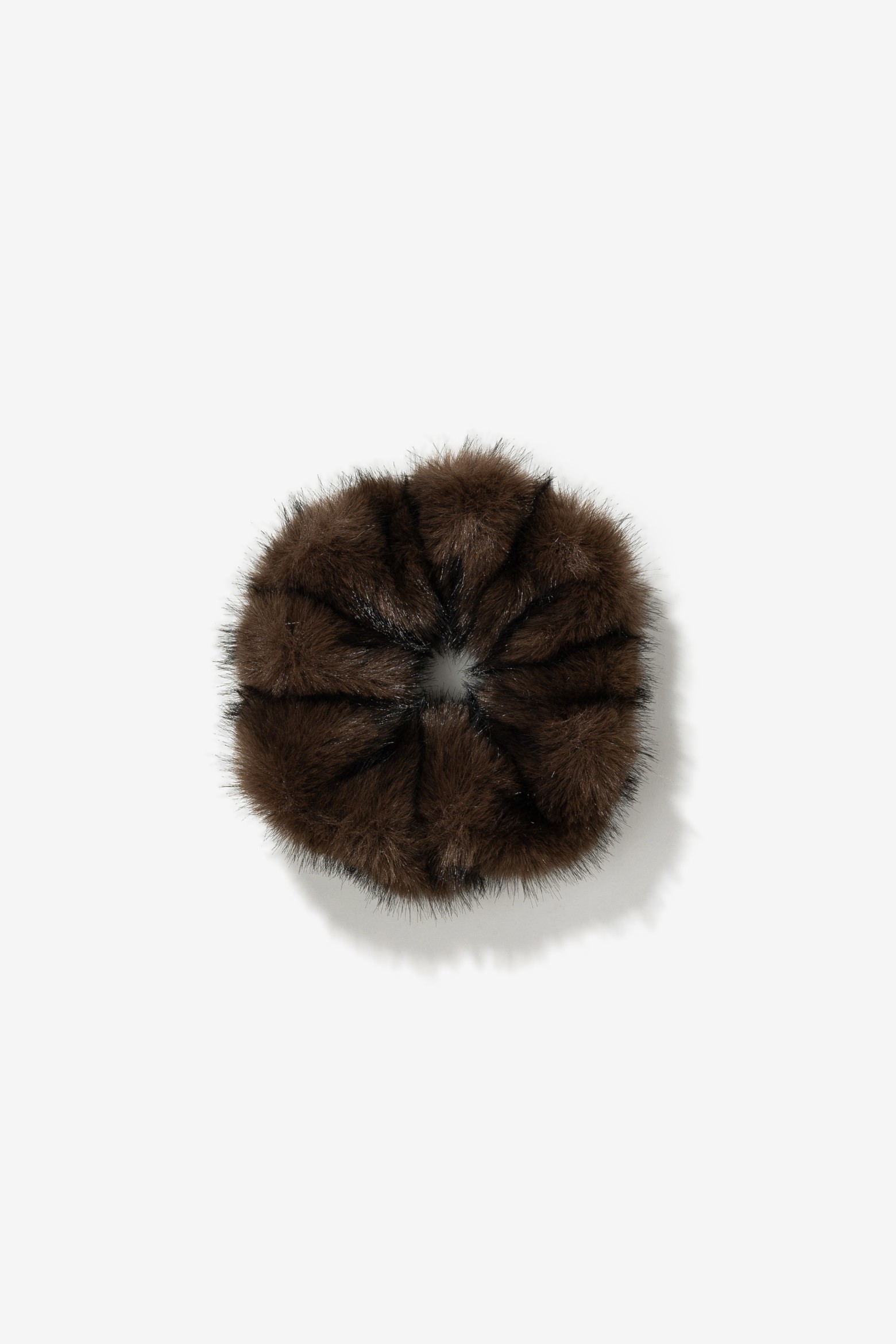 Brown Hair Scrunchie