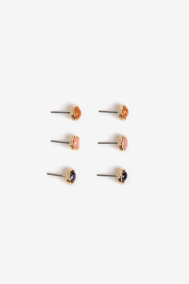 Colourful Stud Earrings