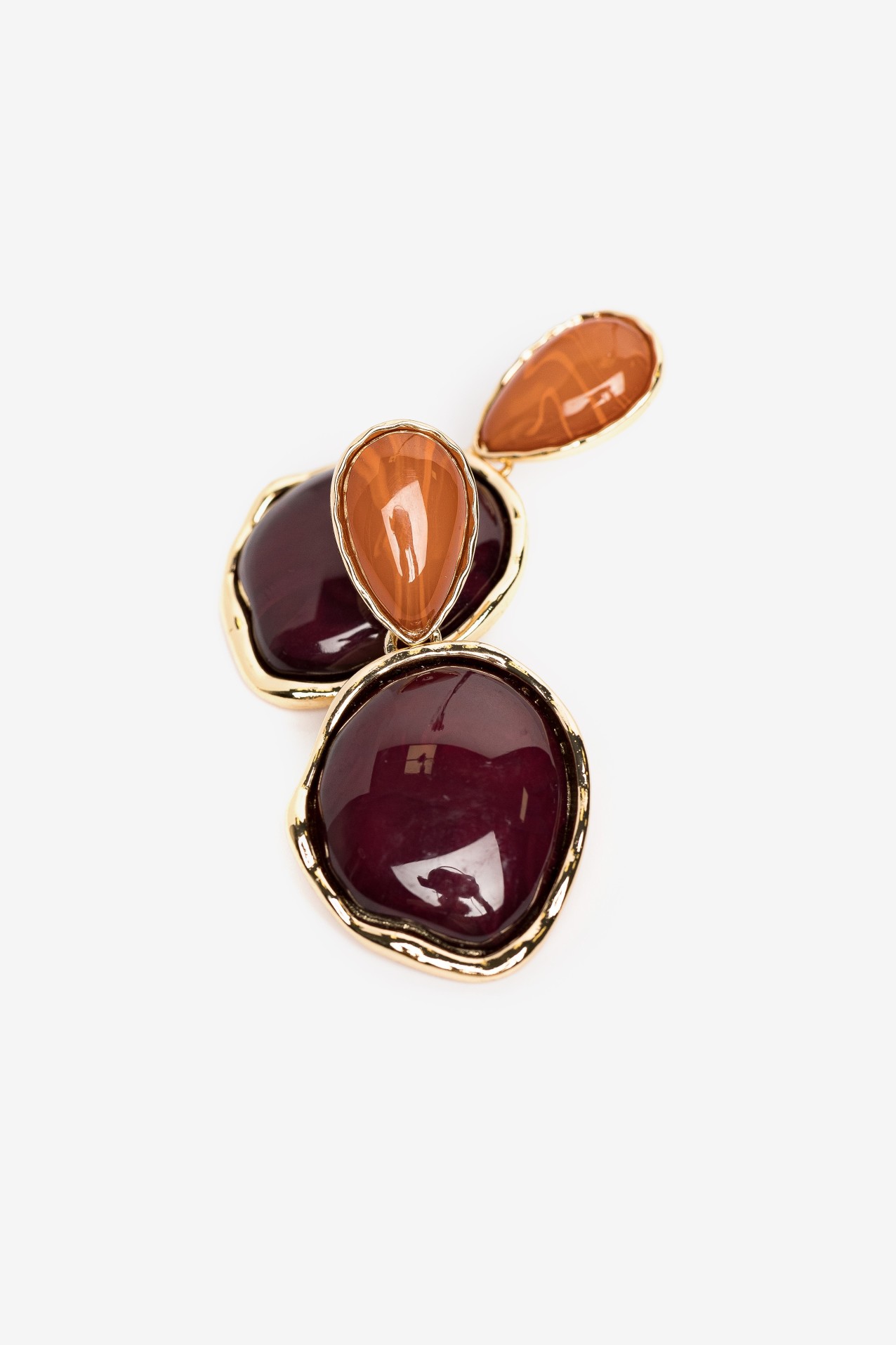 Gold-Tone Drop Earrings