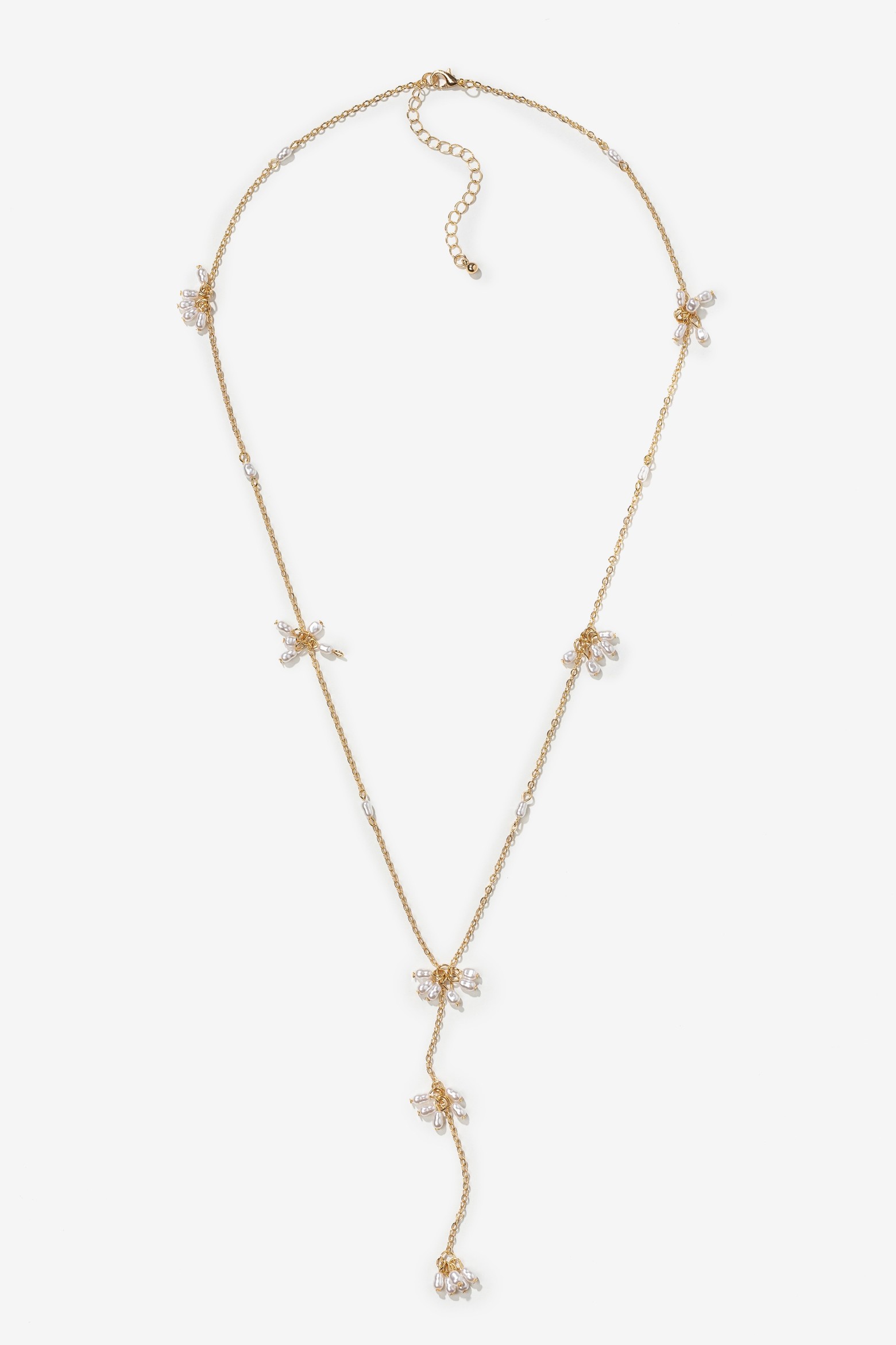 Gold-Tone Floral Necklace