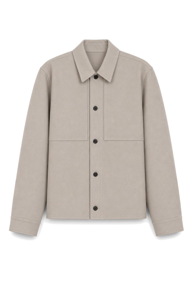 Beige Regular Fit Short Jacket Beige Regular Fit Short Jacket