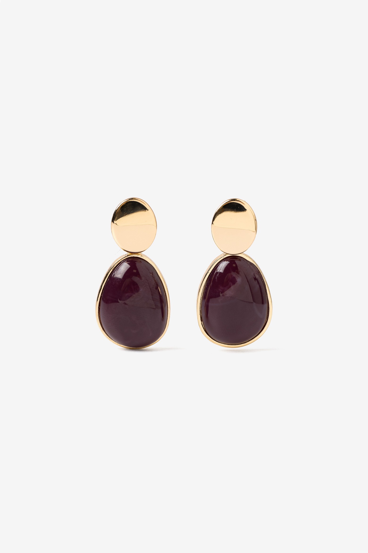 Gold-Tone Drop Earrings