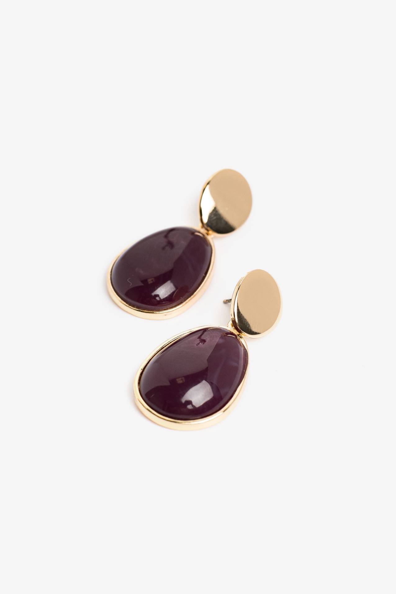 Gold-Tone Drop Earrings