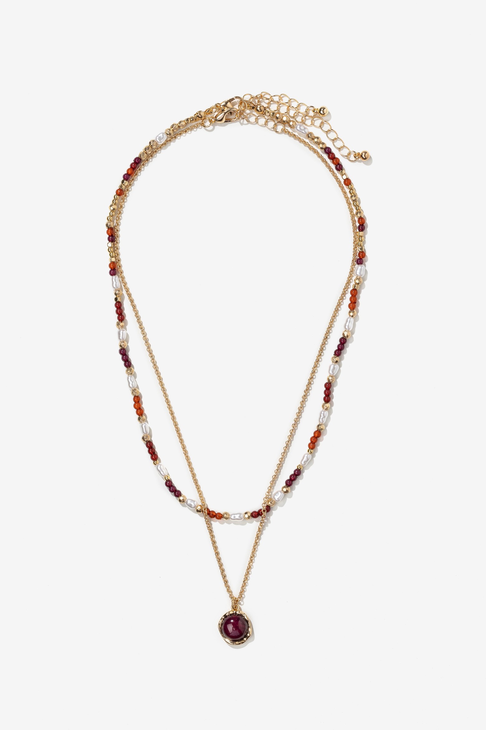 Layered Gold-Tone Necklace
