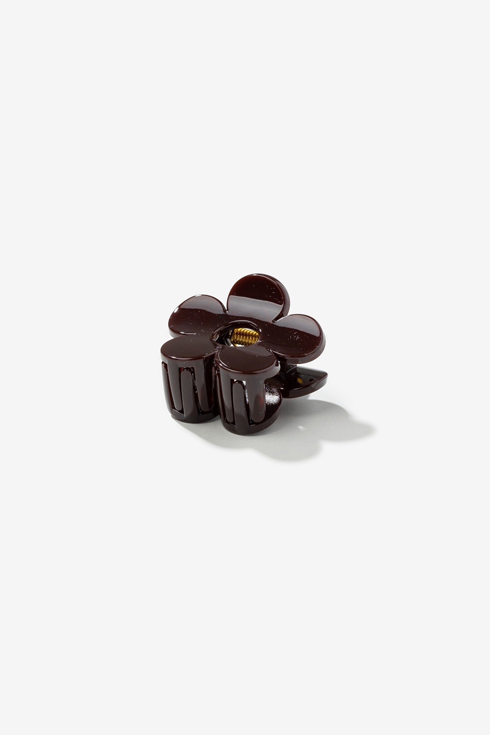 Brown Flower Hair Clip