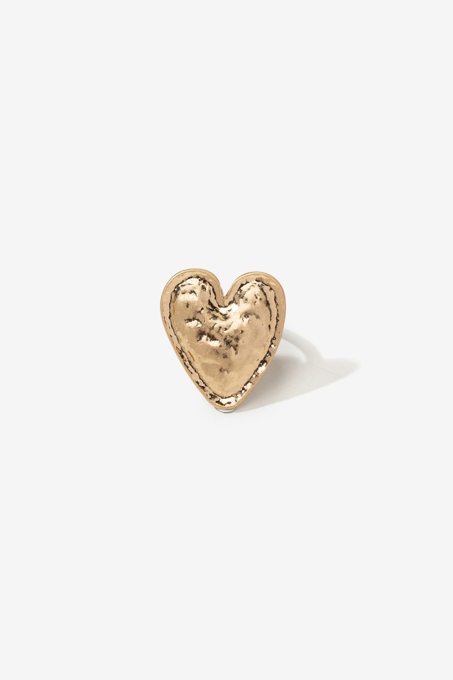 Gold Heart Ring