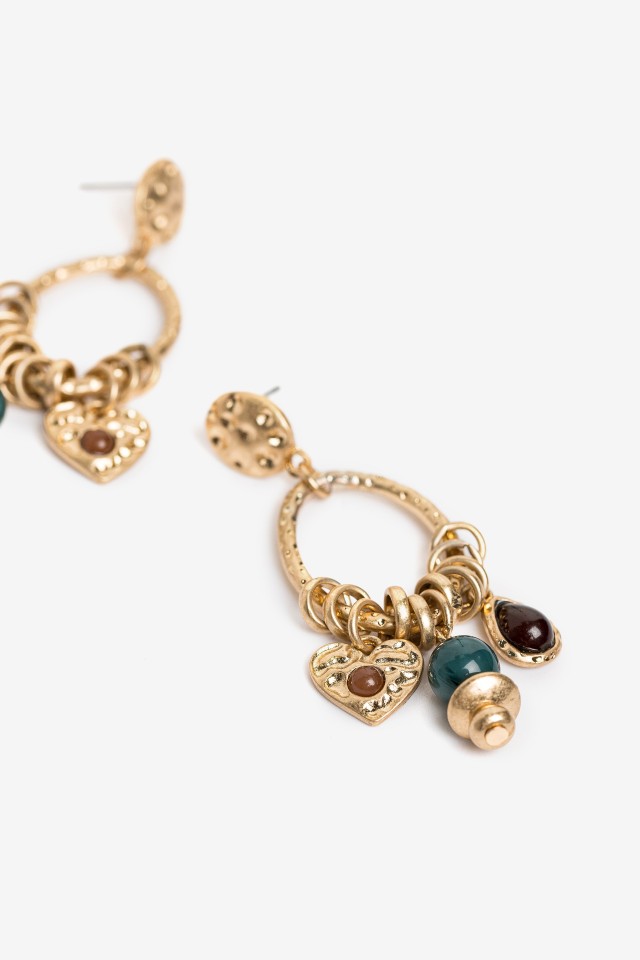 Gold-Tone Dangle Earrings Gold-Tone Dangle Earrings