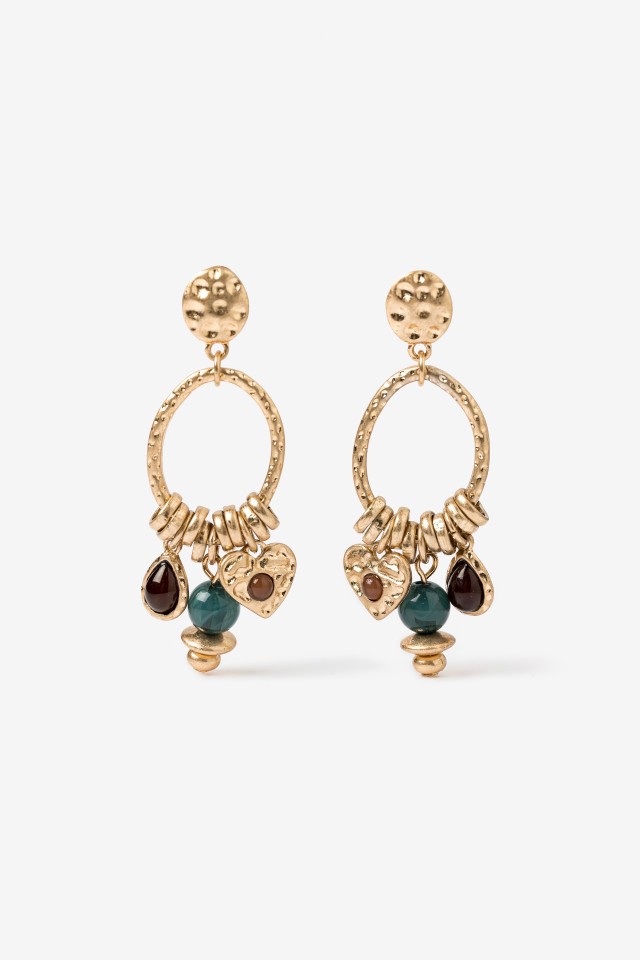 Gold-Tone Dangle Earrings Gold-Tone Dangle Earrings