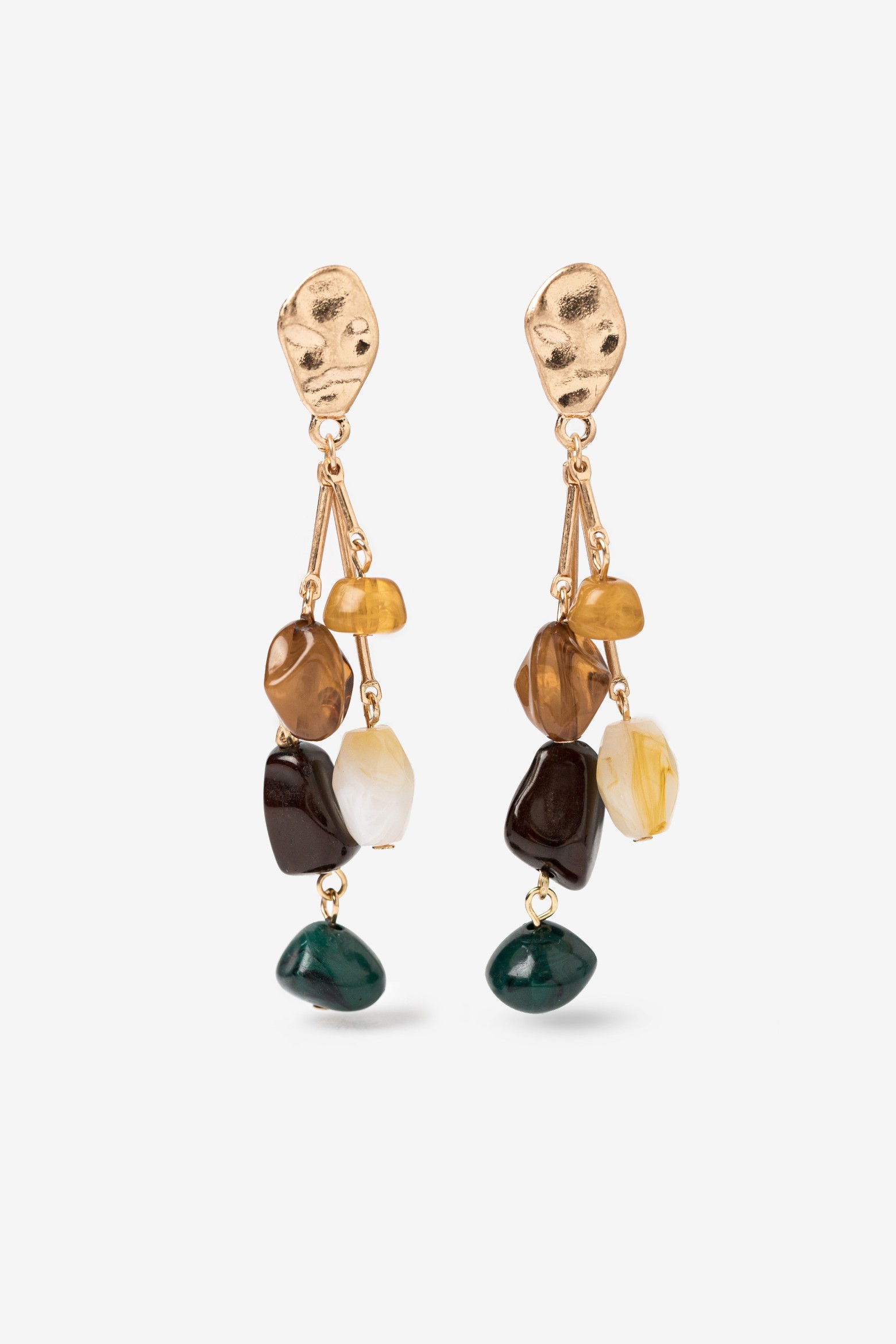 Gold-Tone Drop Earrings