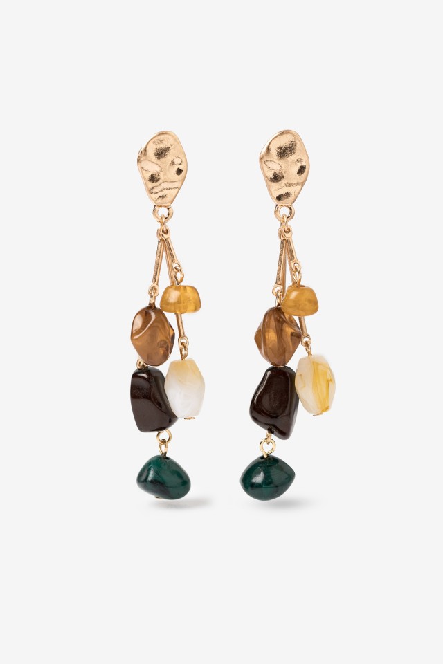 Gold-Tone Drop Earrings Gold-Tone Drop Earrings