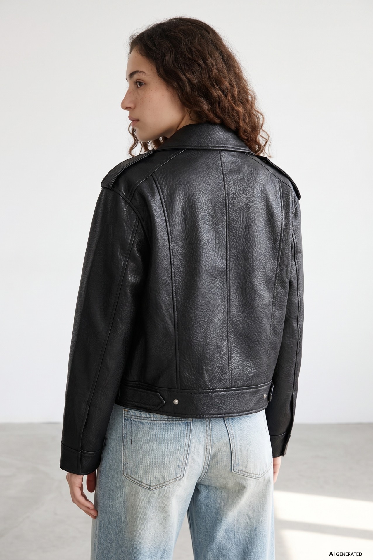 Black Relaxed Fit Jacket