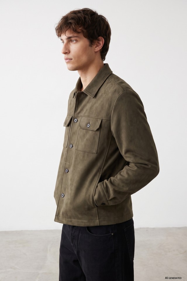 Relaxed Green L/S Shirt