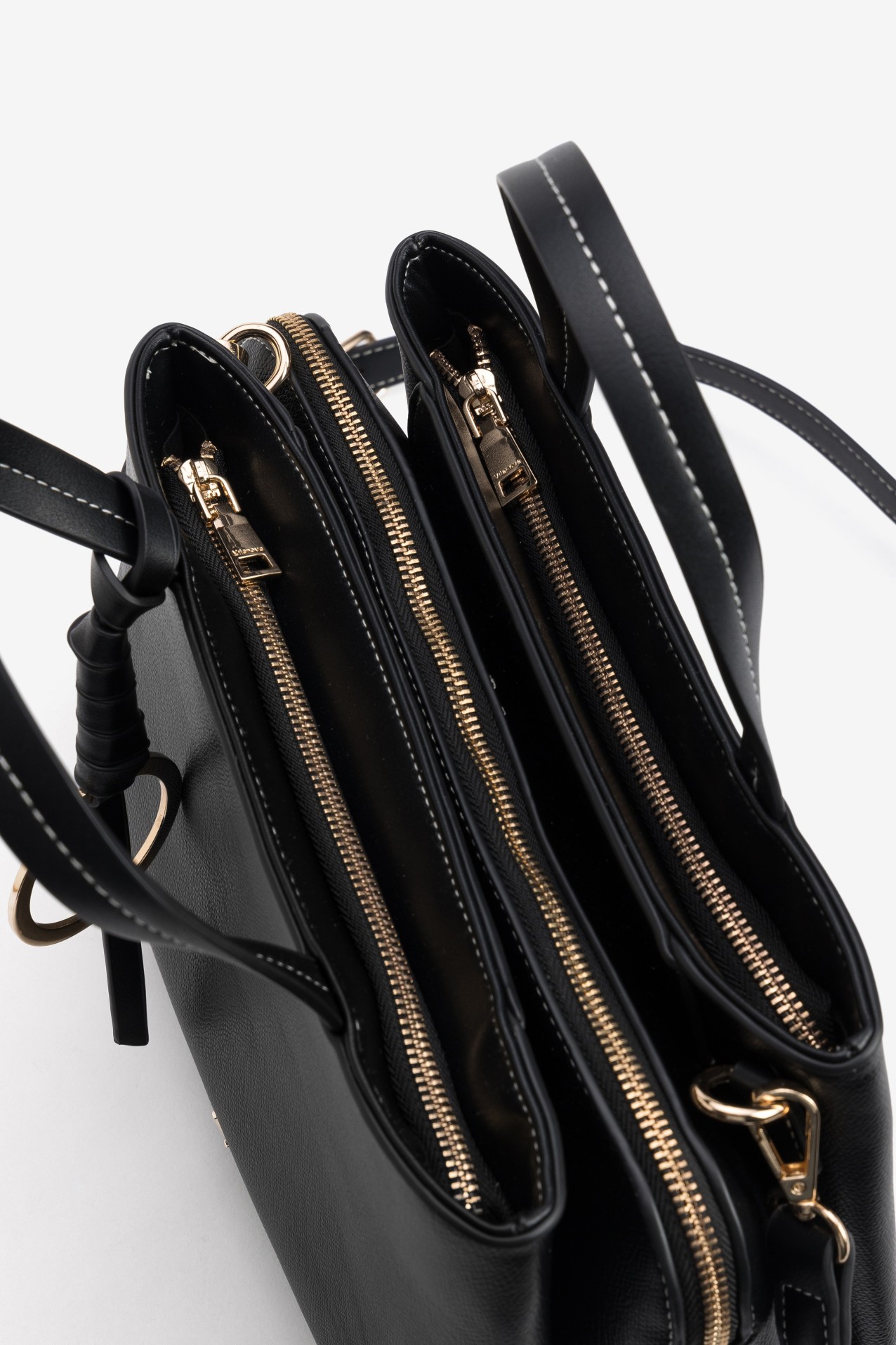 Bolso negro asa doble
