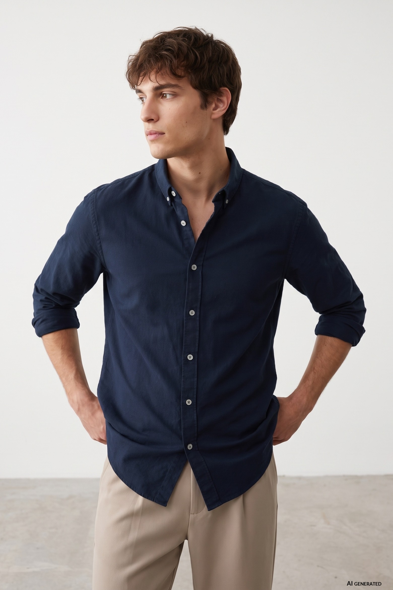 Plain Cotton Shirt