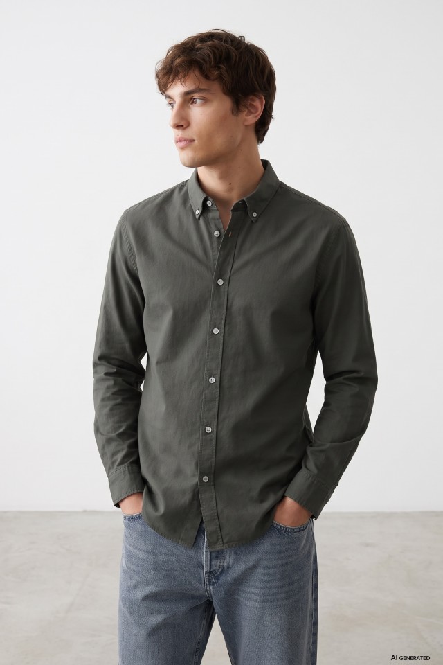 Plain Cotton Shirt