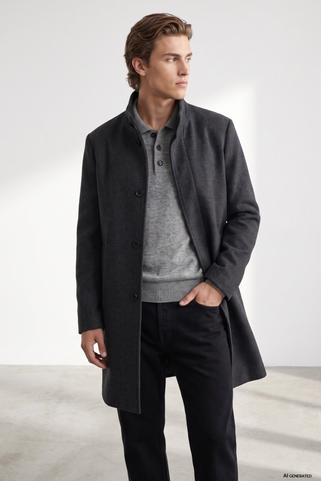 Long Grey Coat