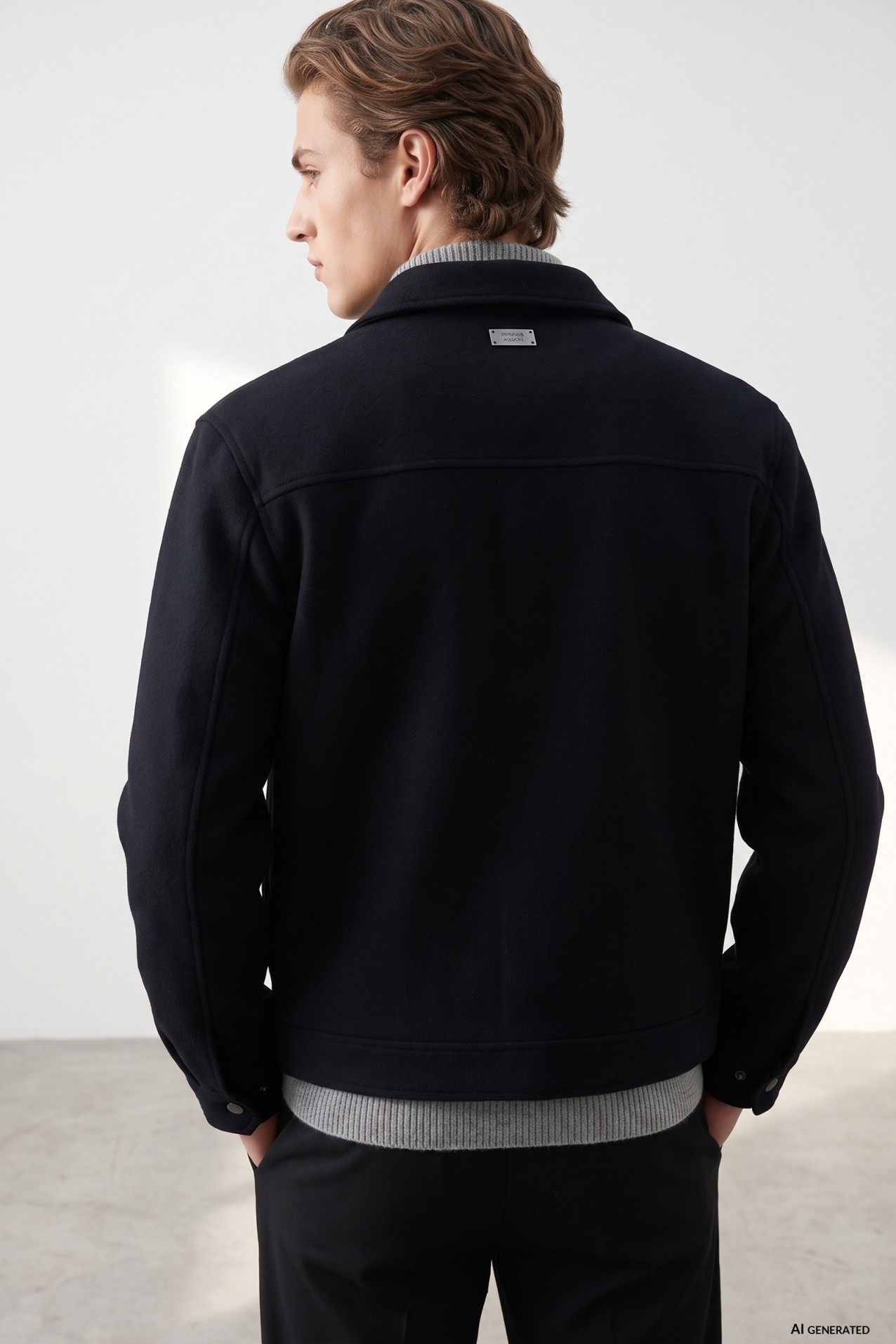 Short Navy Jacket