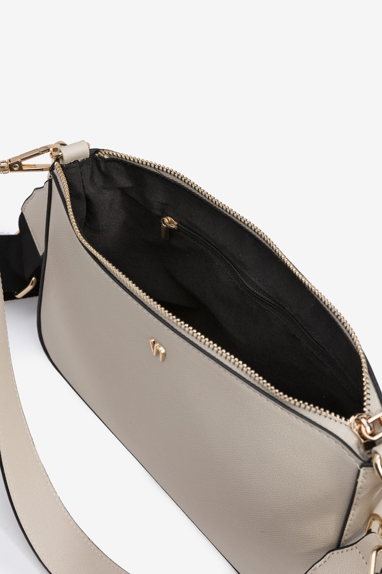 Faux Leather Crossbody Bag