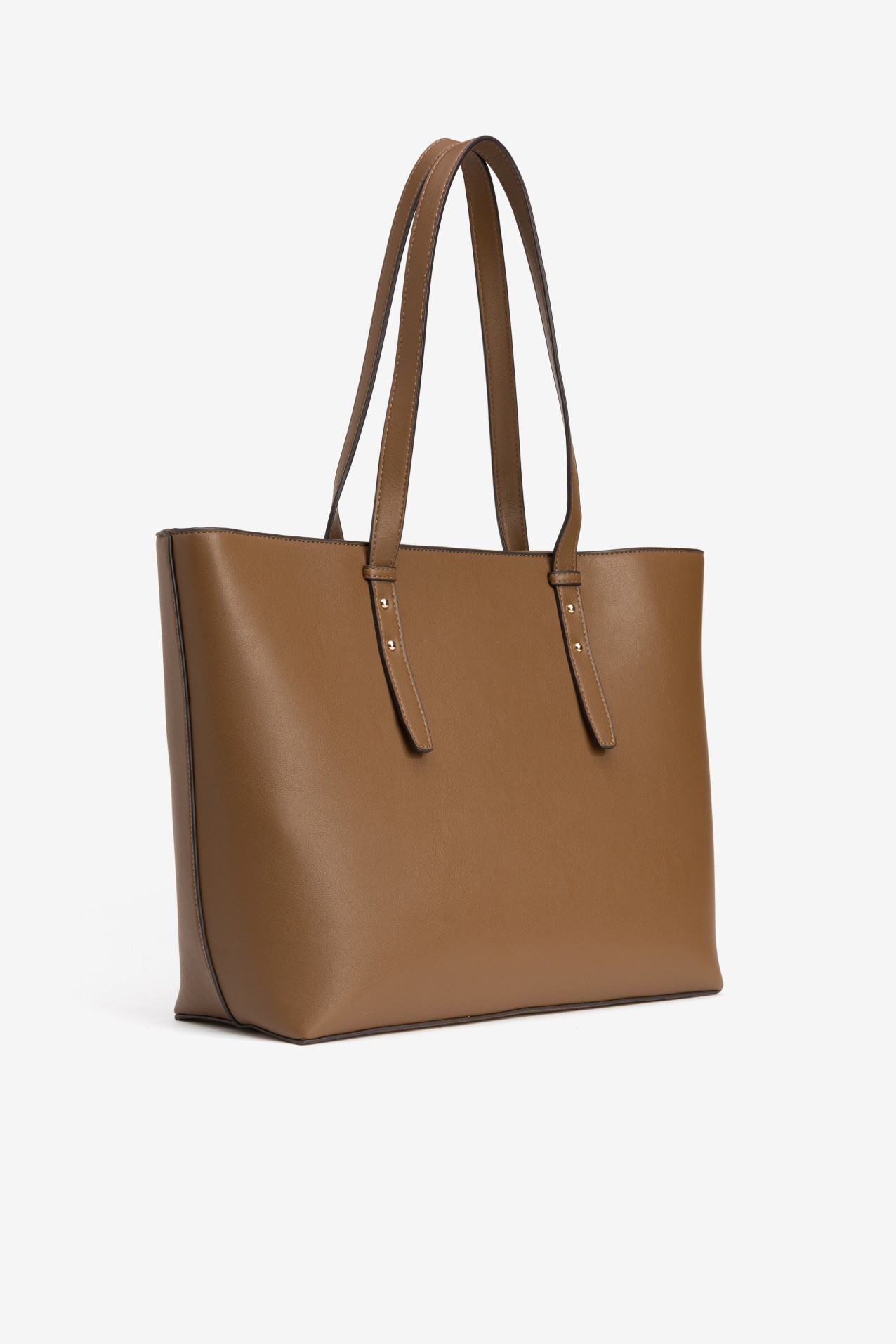 Bolso marr�n asa doble