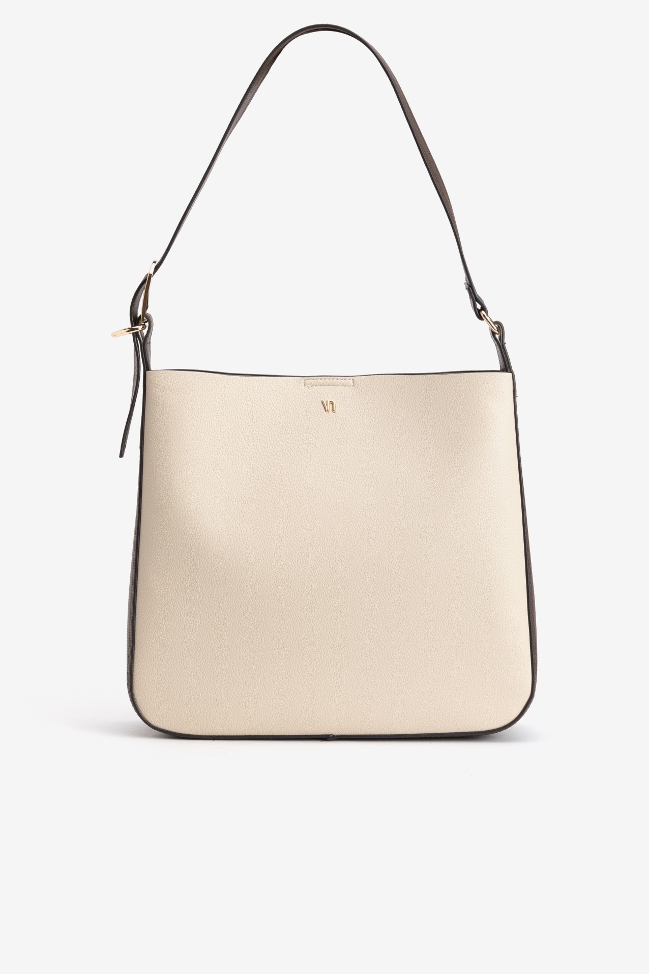 Minimalist Two-Tone Shoulder Bag