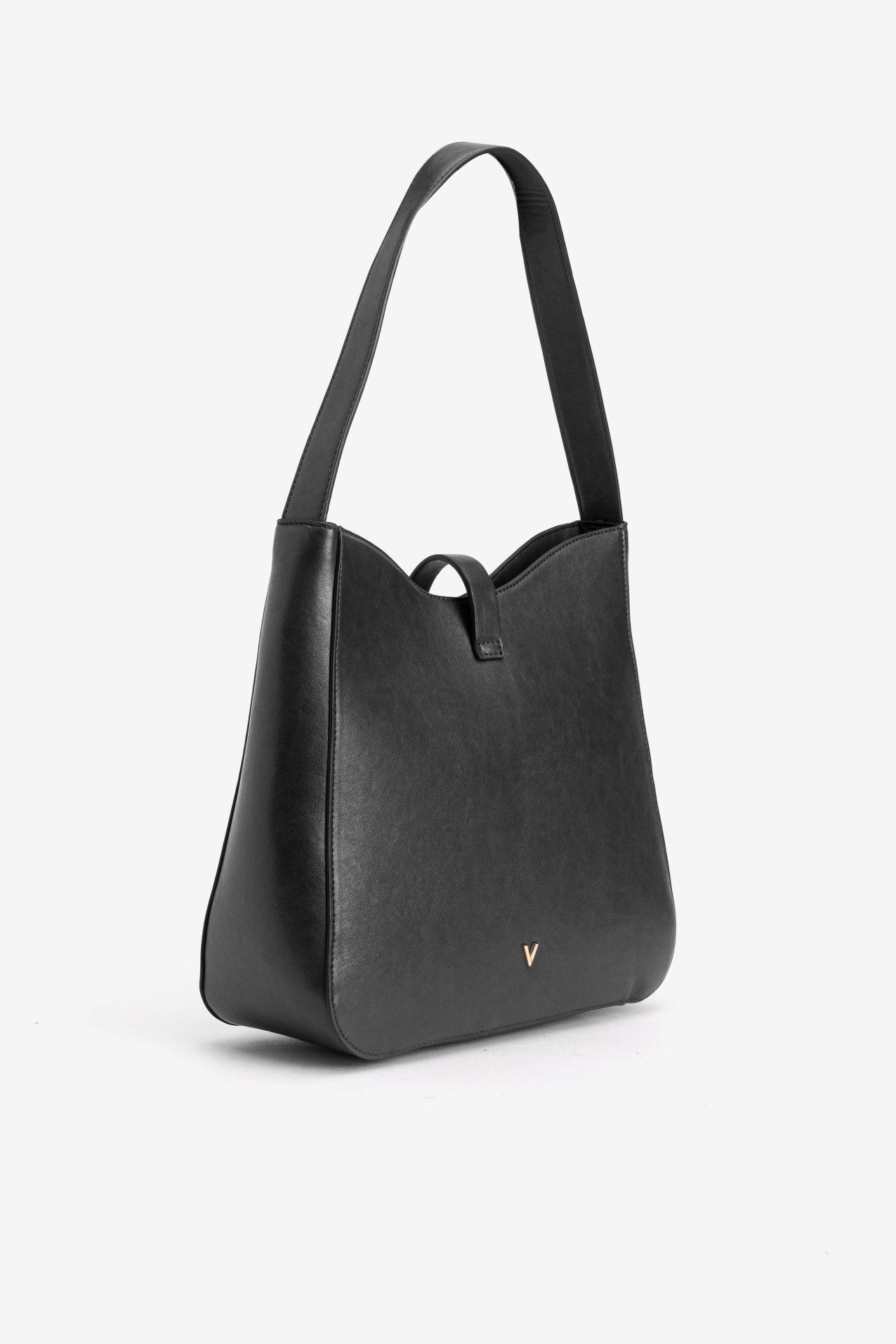 Black Minimal Shoulder Bag