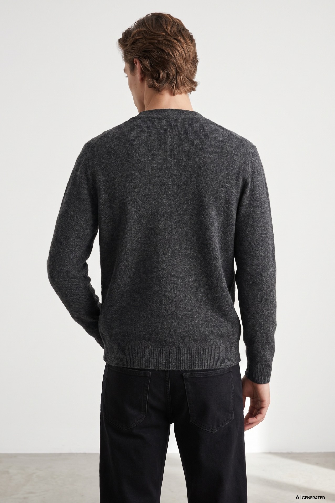Charcoal Grey Cardigan