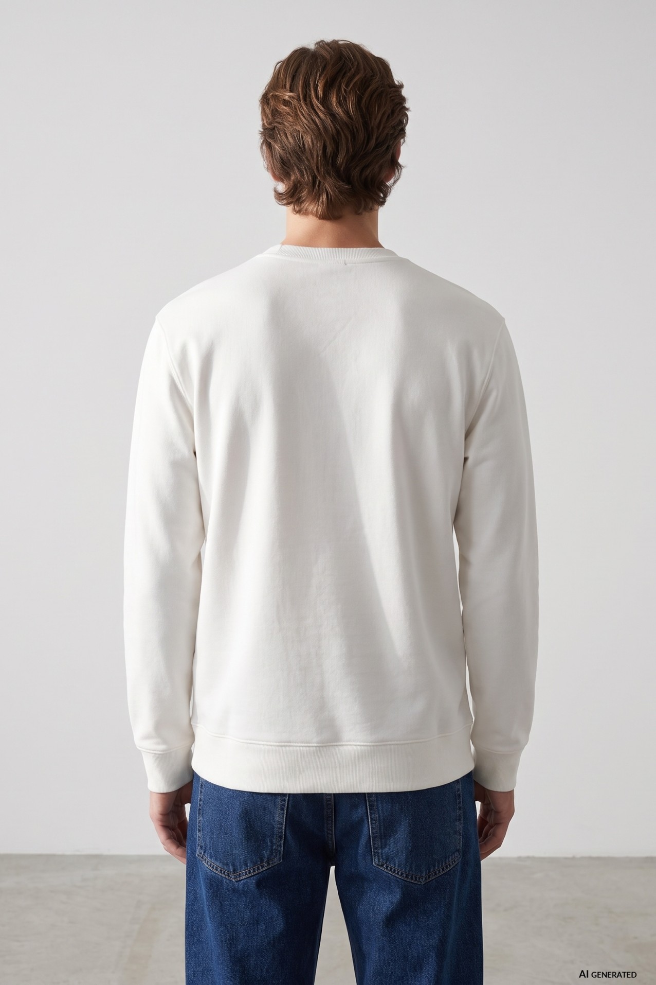 Sudadera blanca gr�fica