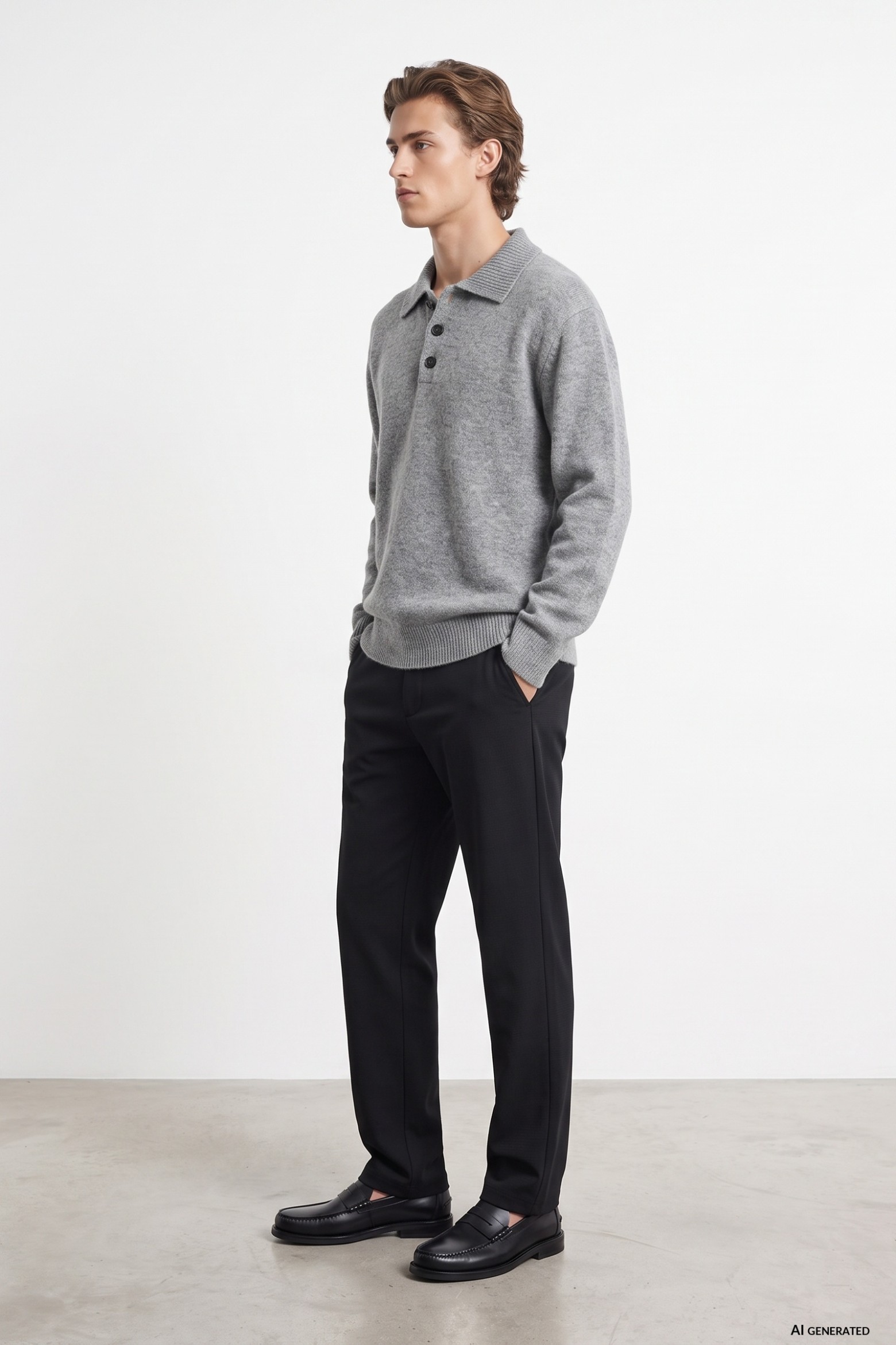 Pantalón chino cropped
