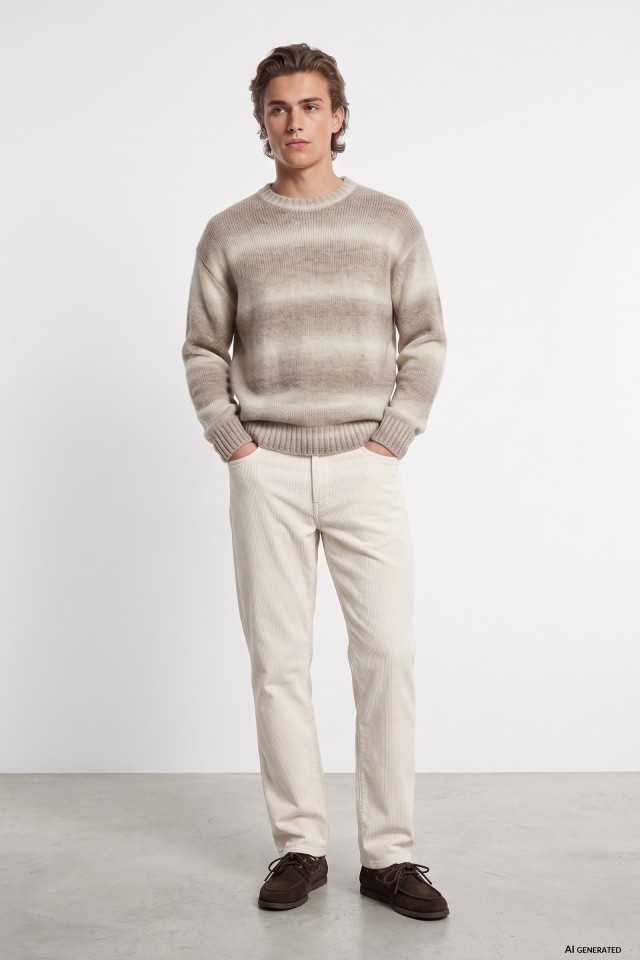Straight-Leg Trousers