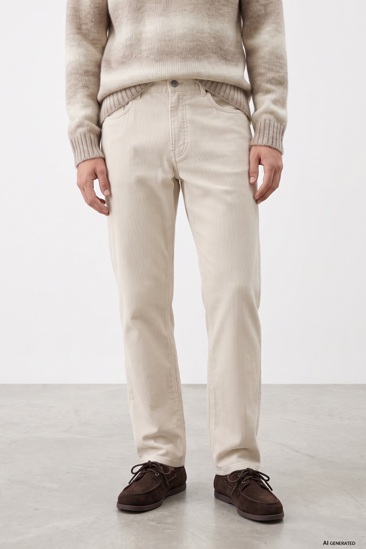 Straight-Leg Trousers