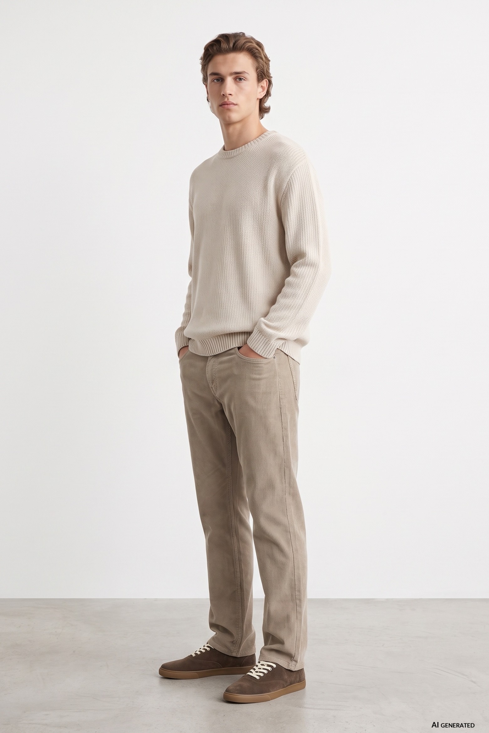 Straight-Leg Trousers