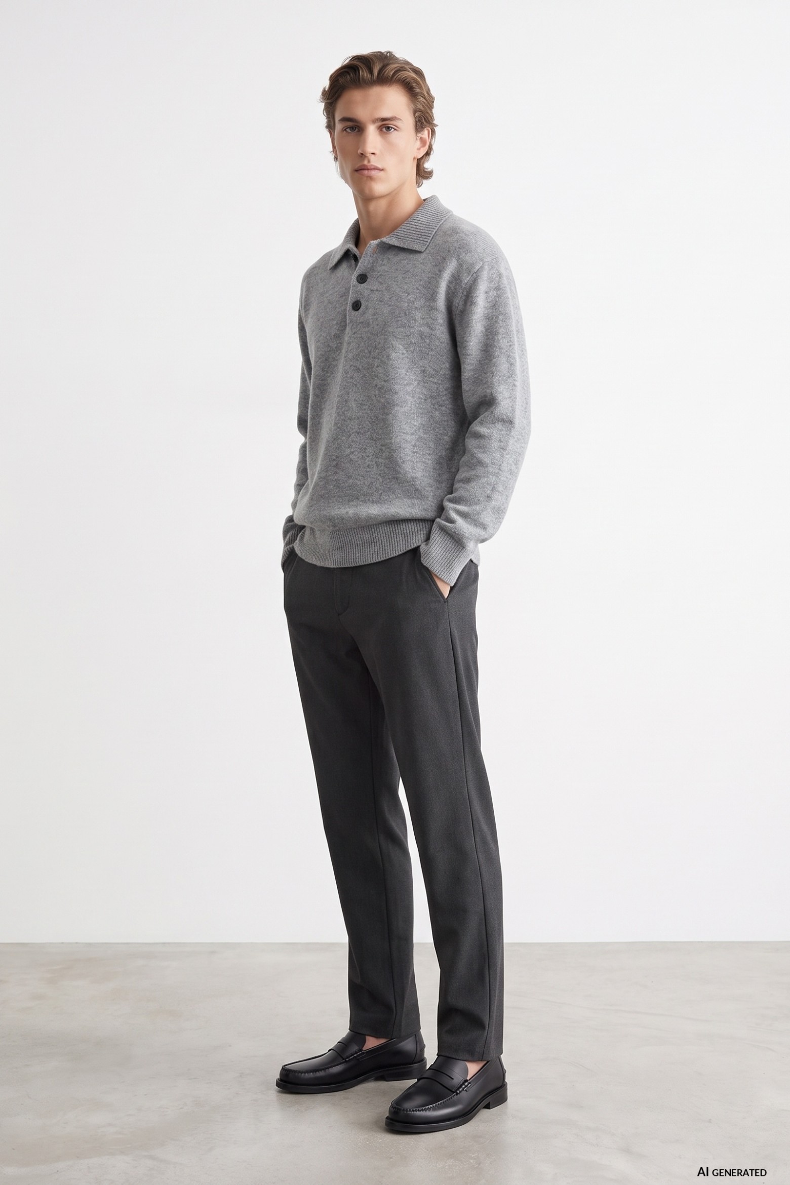 Pantalón chino cropped