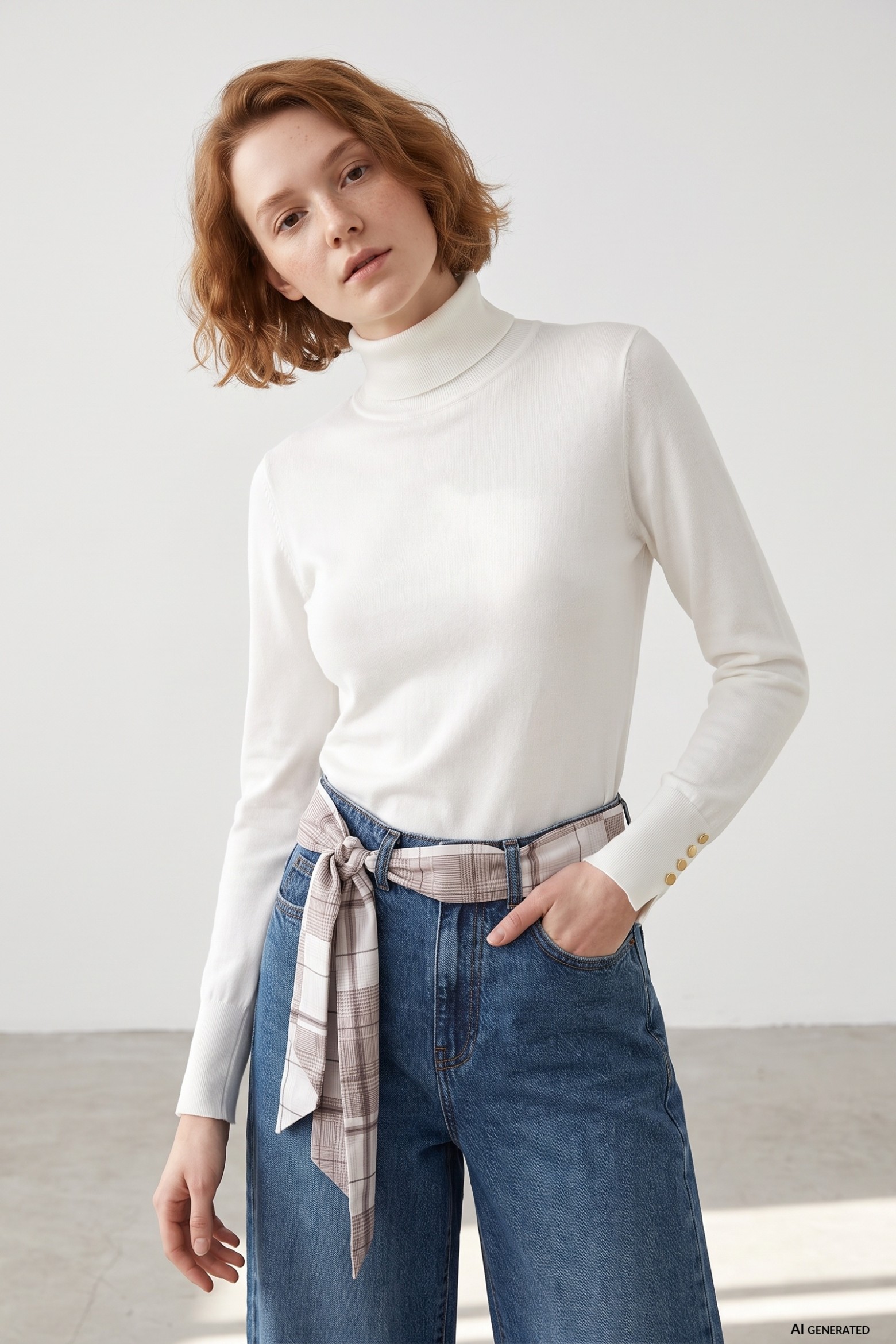 Slim Knit Turtleneck