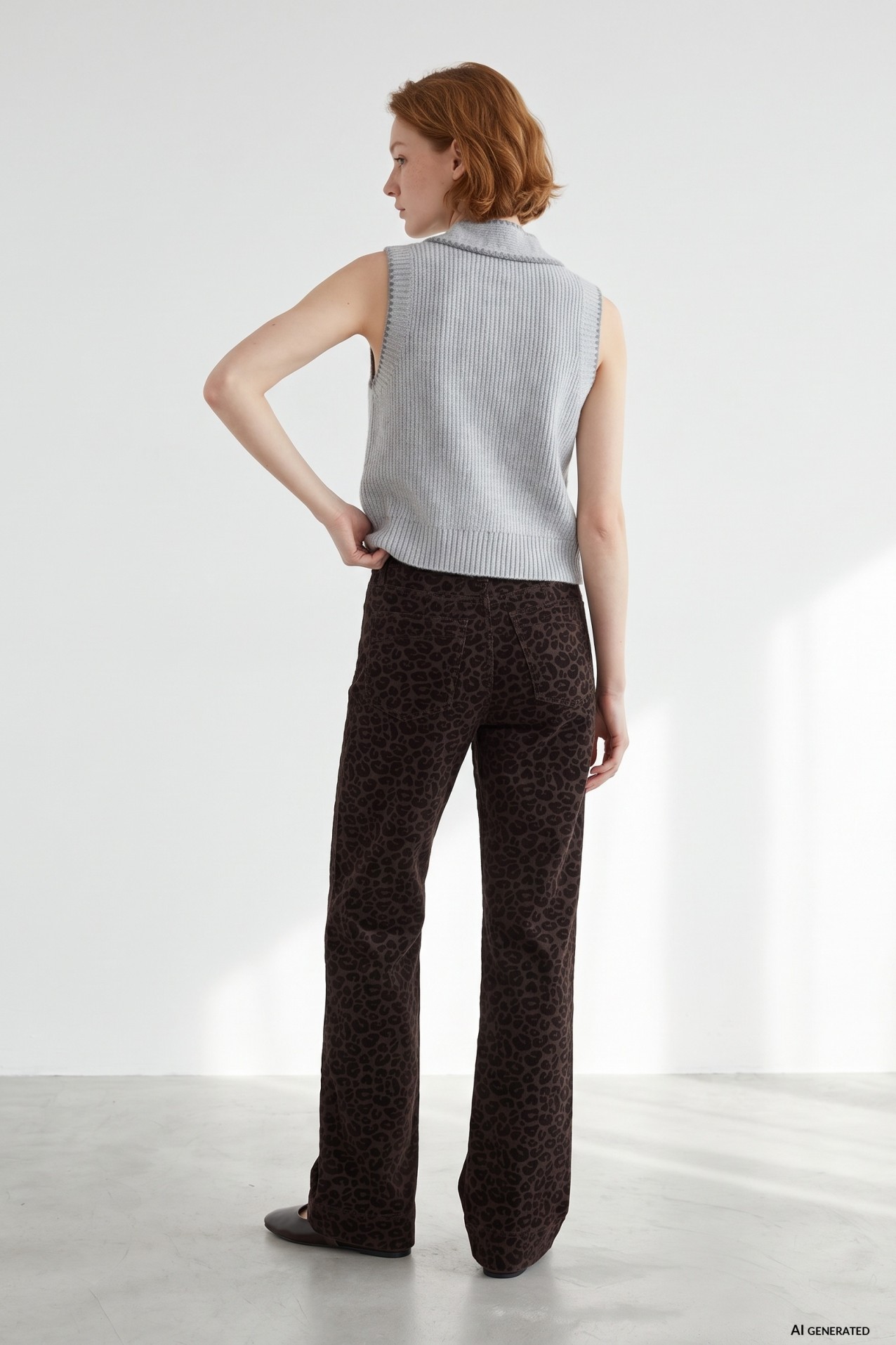 Straight Wide Trousers