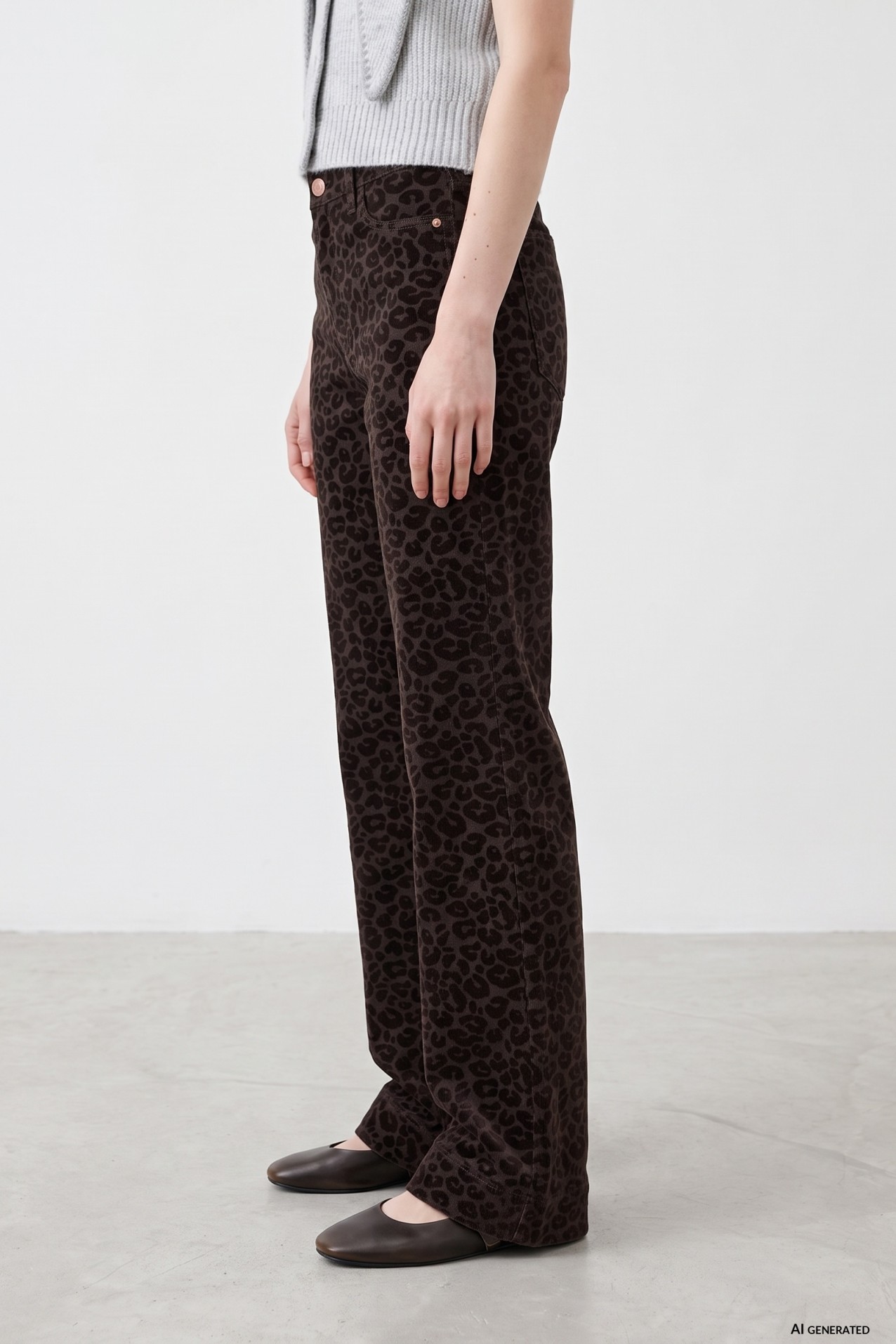 Straight Wide Trousers