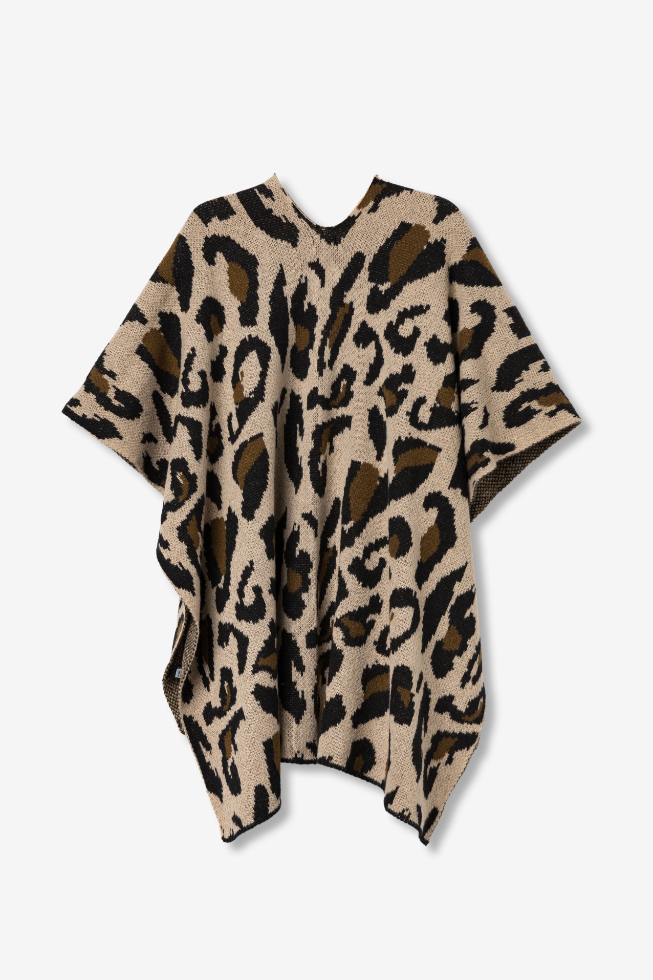 Capa bege com padr�o animal