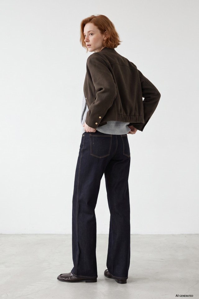 Brown Relaxed Jacket Brown Relaxed Jacket