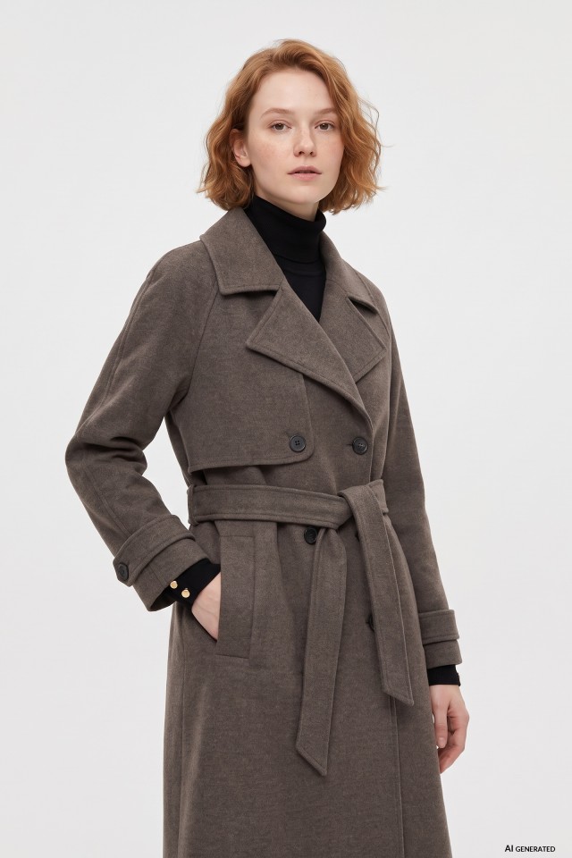 Long Belted Coat