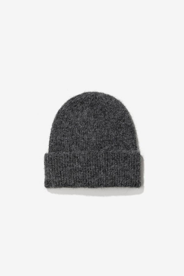 Charcoal Knit Beanie