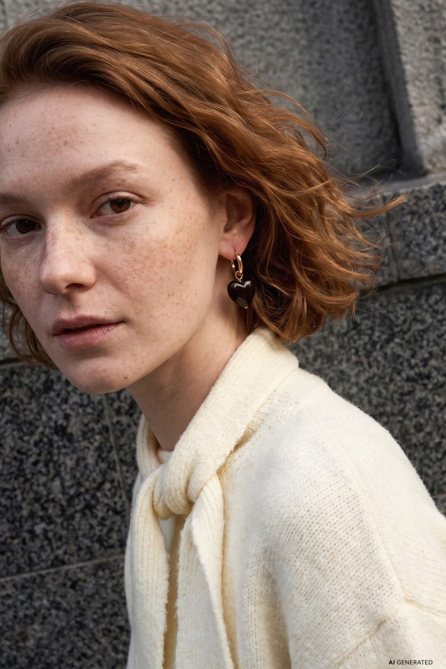 Gold Heart Hoop Earrings Gold Heart Hoop Earrings