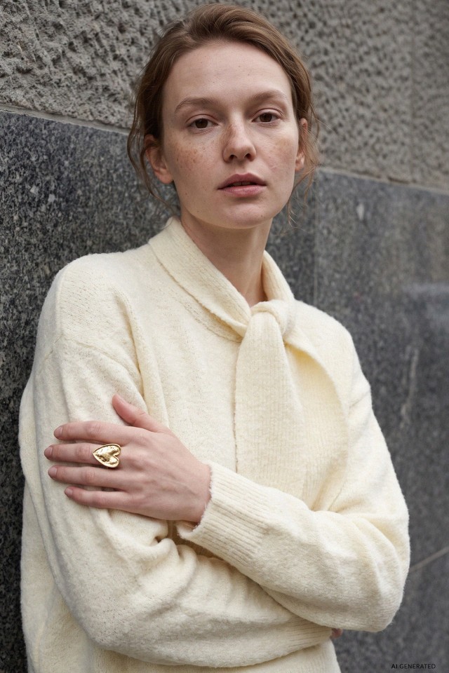Gold Heart Ring