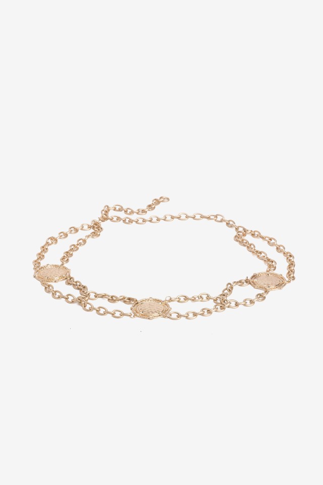 Gold Chain Belt Retro