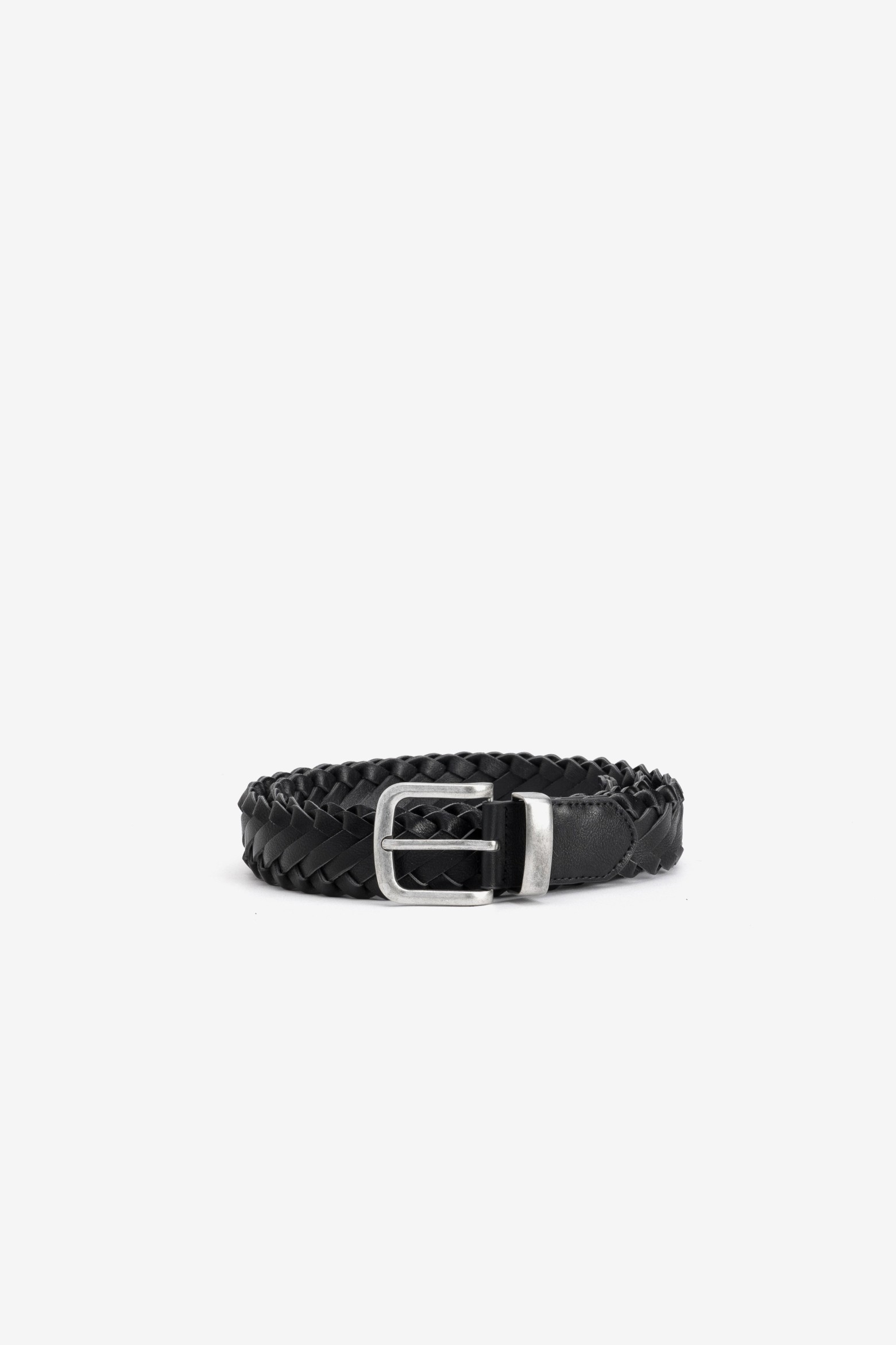 Black Braided Belt