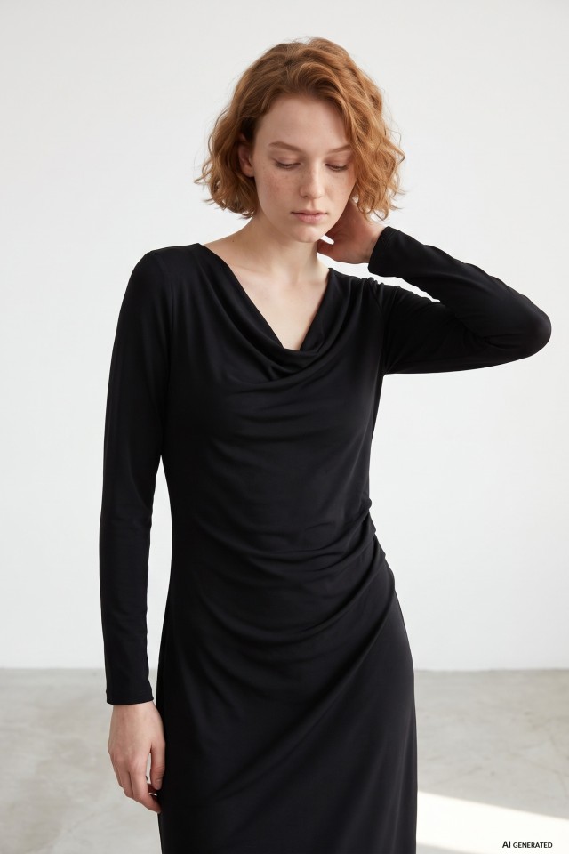 Vestido Preto Slim Vestido Preto Slim