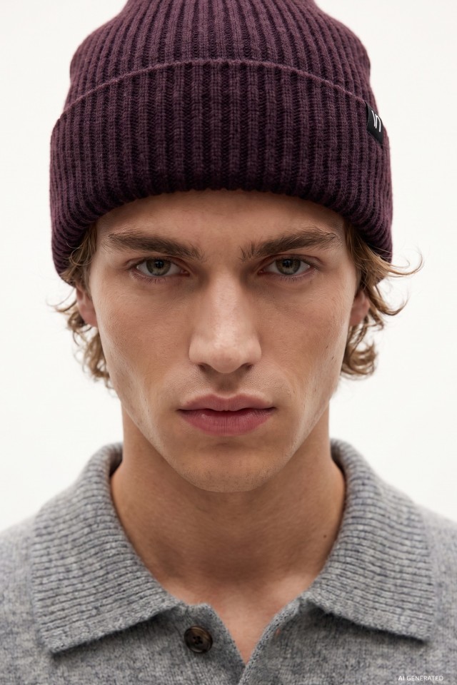 Burgundy Ribbed Beanie Burgundy Ribbed Beanie