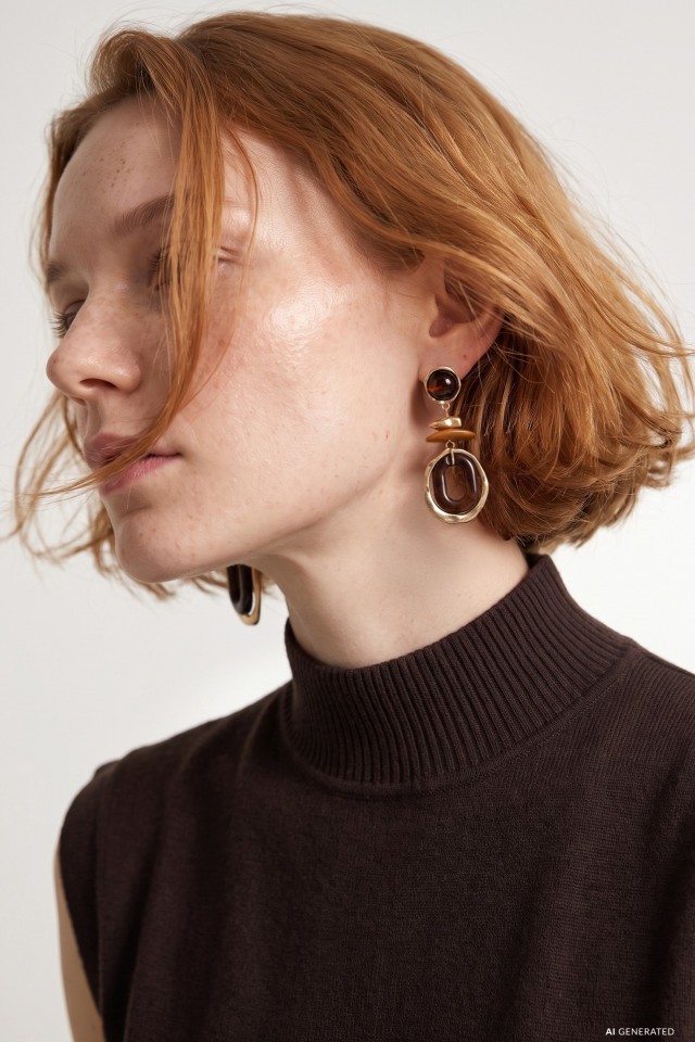 Gold-Tone Drop Earrings Gold-Tone Drop Earrings