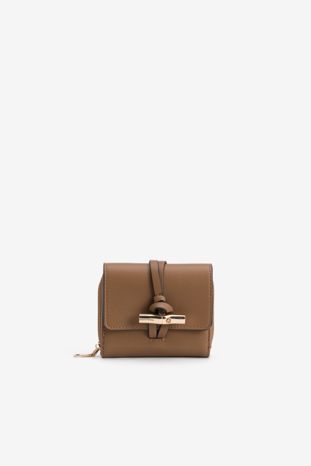 Brown Compact Wallet