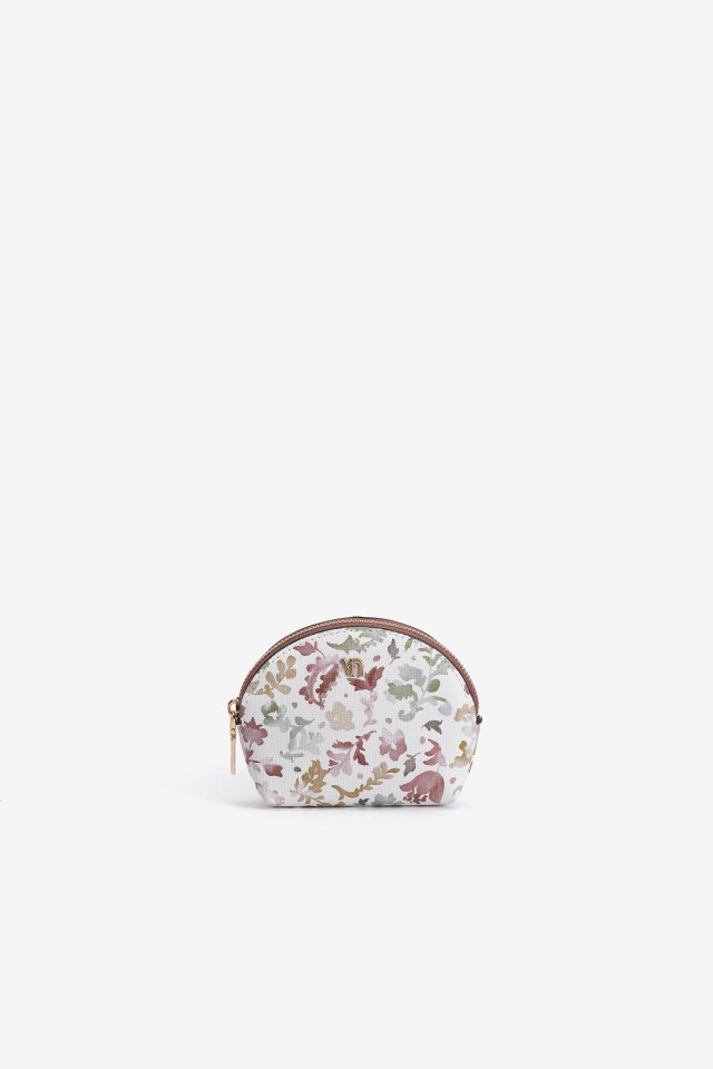 Floral Pink Coin Purse