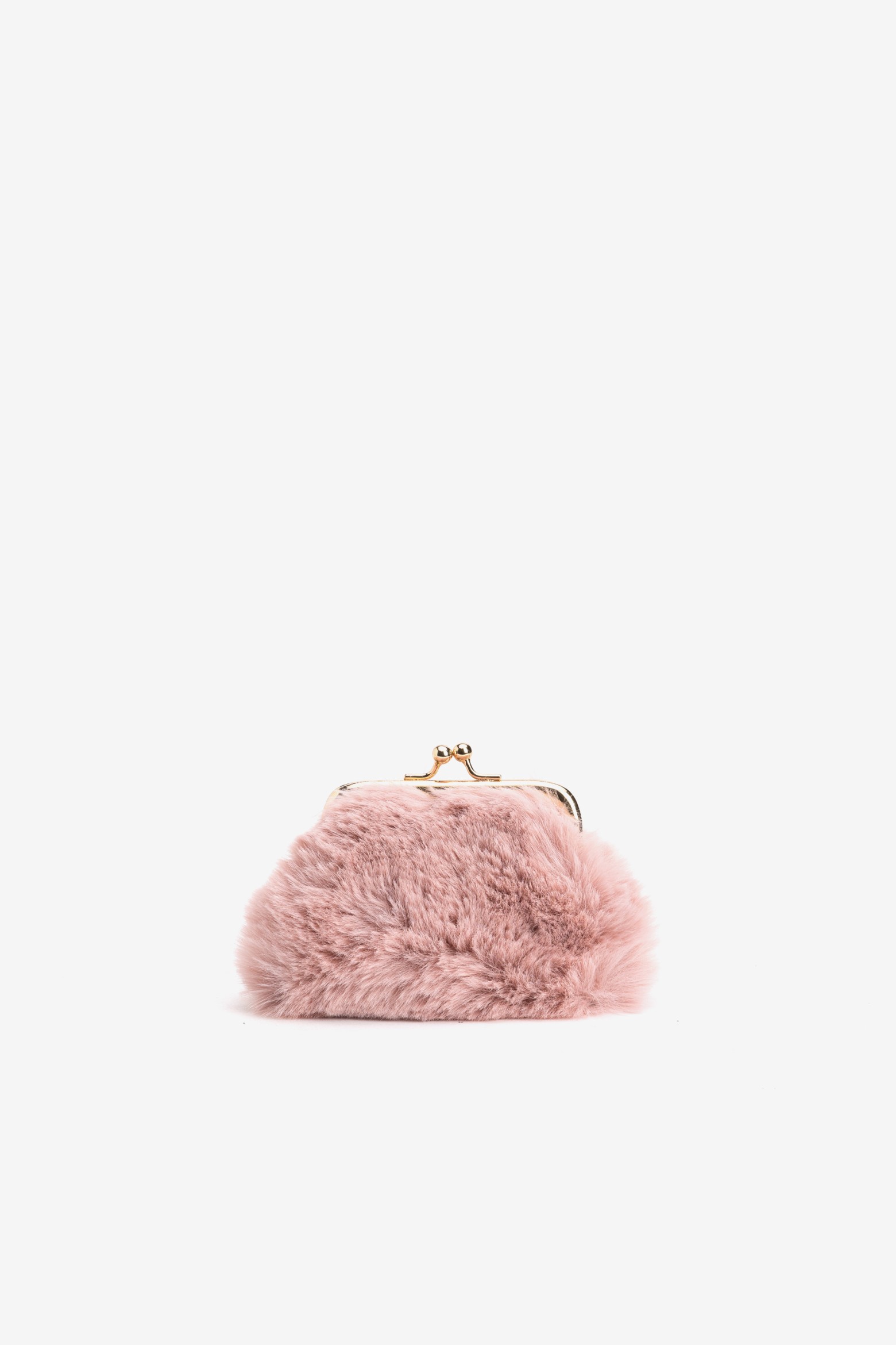 Monedero rosa empolvado